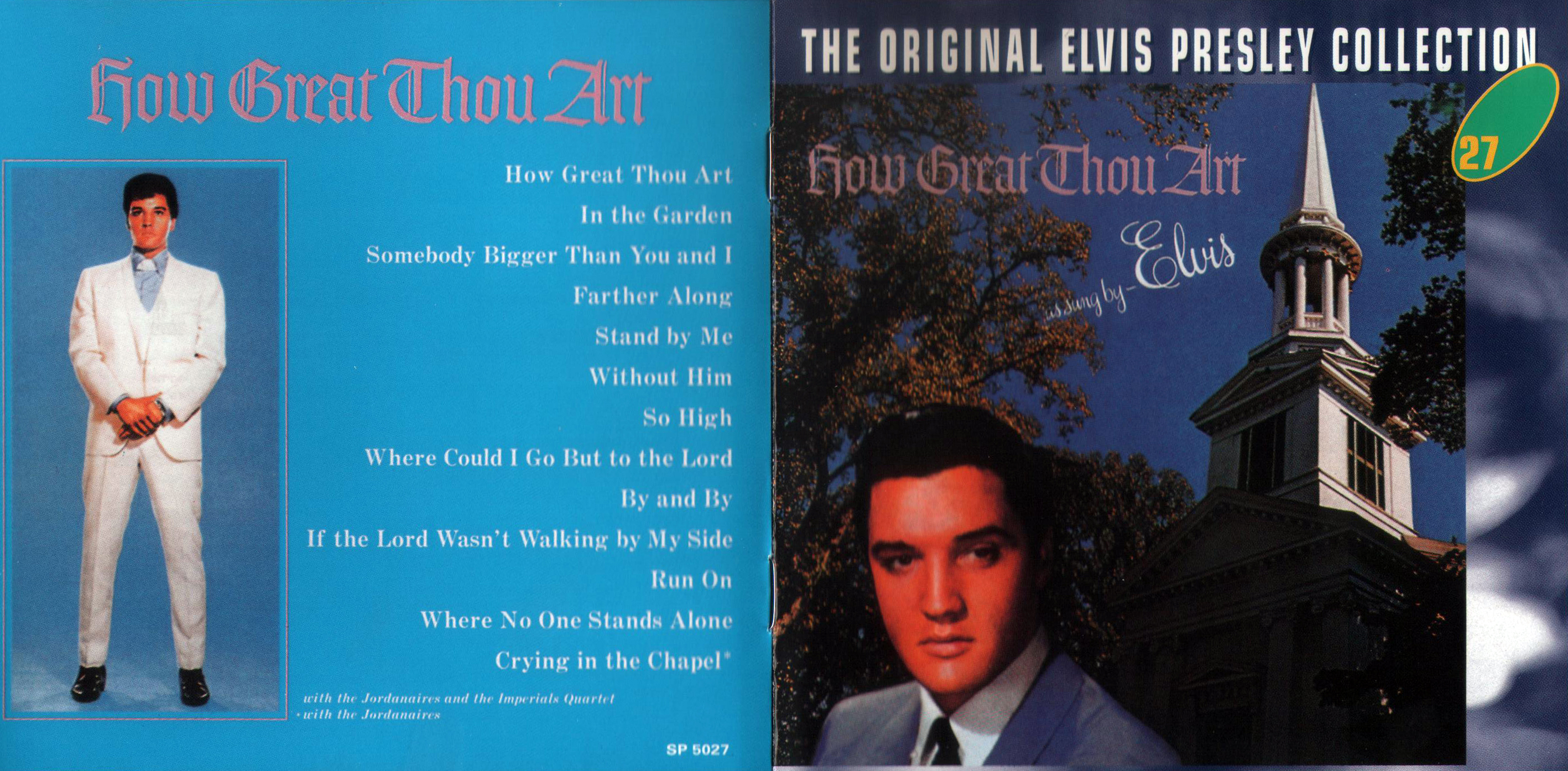 Elvis Presley  The Original Elvis Presley Collection 27; How Great Thou Art : Booklet